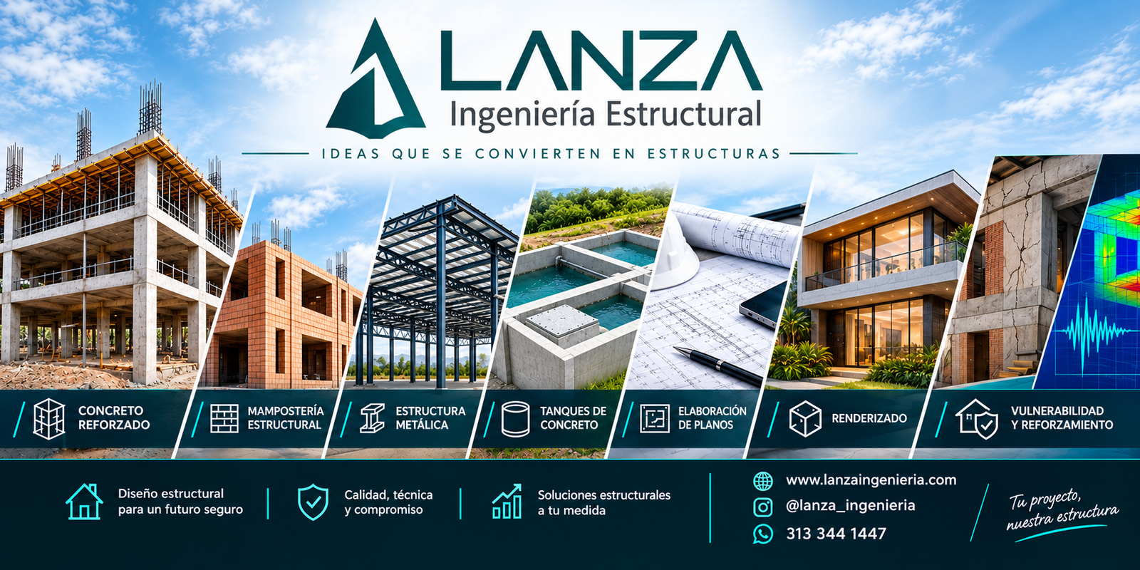 Diseño estructural bajo la norma NSR-10 — Lanza Ingeniería