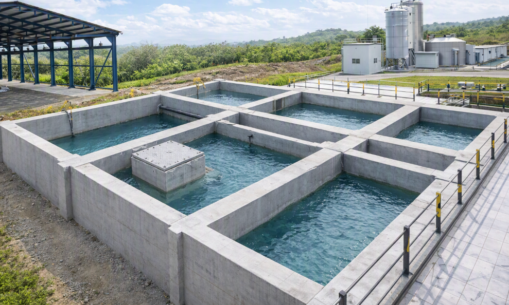 Tanques en concreto reforzado — reservorio bajo de concreto